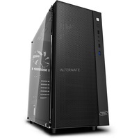 MATREXX 55 MESH ADD-RGB 4F Midi Tower Noir, Châssis mini-tour