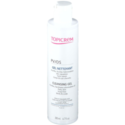 Topicrem Pv/ds Gel nettoyant características