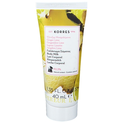Korres Lait Corporel Gingembre - Lime