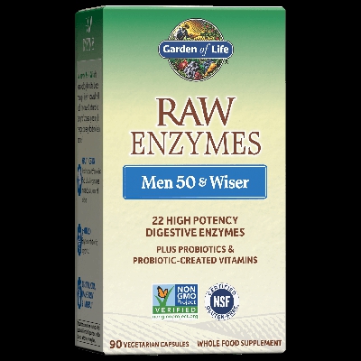 Enzymes Hommes 50+ - 90 Capsules