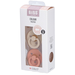 Bibs® Bibs Couleur Tétines Vanille - Pêche 6-18 mois Taille 2 en oferta