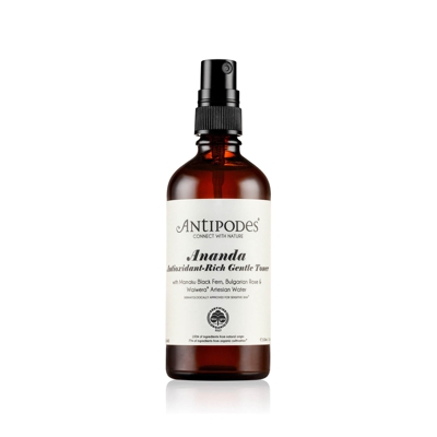 Lotion tonique douce riche en anti-oxydants  Ananda  par Antipodes 100 ml