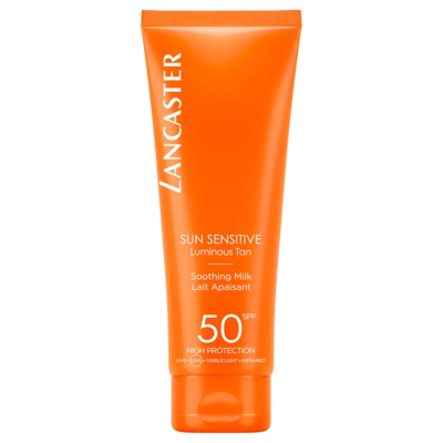 Lait Apaisant Délicat pour le Corps Sun Sensitive SPF 50 Lancaster 125 ml