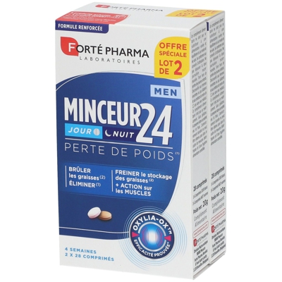Forté Pharma Minceur 24 Men Jour & Nuit