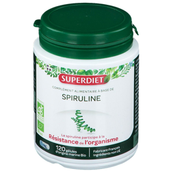 Superdiet Spiruline Bio características