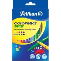Colorella Star C302 stylo-feutre Fin Multicolore 10 pièce(s)