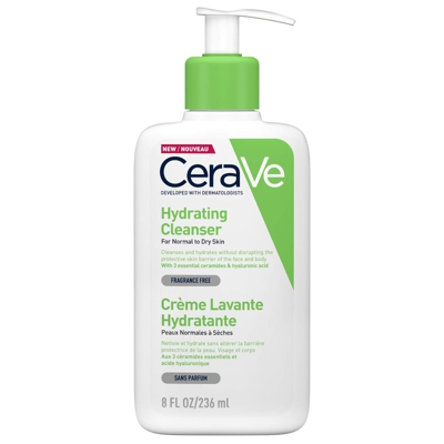 Crème Lavante Hydratante CeraVe 236 ml