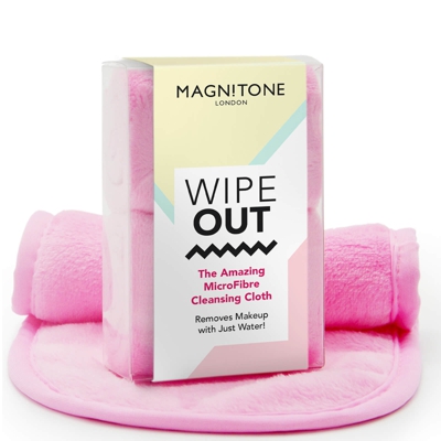 Magnitone London WipeOut! The Amazing MicroFibre Cleansing Cloth - Pink (x2)