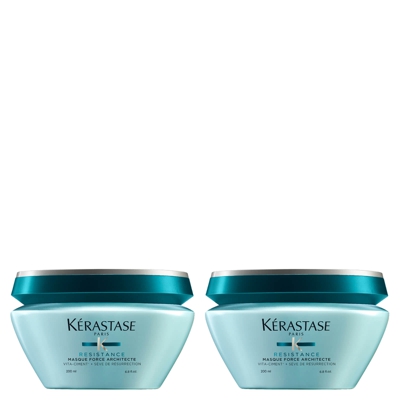 KÉRASTASE RÉSISTANCE FORCE ARCHITECTE MASQUE RECONSTRUCTEUR200ML duo