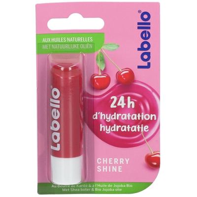Labello® Cherry Shine Stick Lèvres Hydratant
