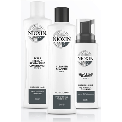 NIOXIN 3-Part System 2 Scalp Therapy Revitalizing Conditioner for Natural Hair with Progressed Thinning 1000ml