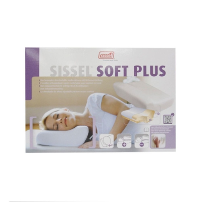 Sissel Soft Plus Oreiller Visco-Elastisch + Housse Ivoire