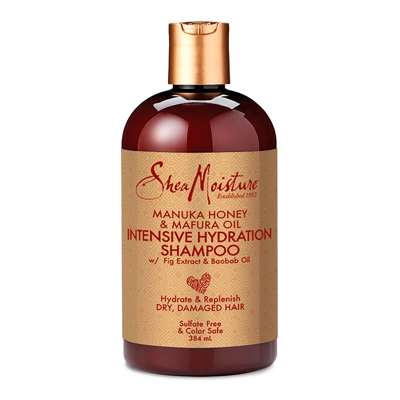 Shampooing hydratant Manuka Honey & Mafura Oil Intensive Hydration Shea Moisture 384 ml