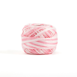 Pelote perlé 10gr rose et blanc características