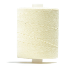 Bobine de fil à batir 100 % coton Jaune características