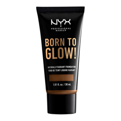 NYX Professional Makeup Born to Glow Naturally Radiant Foundation 30ml (Various Shades) - Mocha características