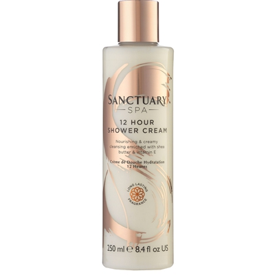 Crème de Douche Hydratation 12 Heures Sanctuary Spa 250 ml