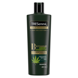 TRESemmé Pro Collection Botanique Hemp Hydration Shampoo 400ml características