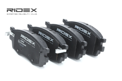 RIDEX Plaquettes De Frein 402B0400 Jeu De Plaquettes De Frein,Jeu de plaquettes de frein, frein à disque KIA,HYUNDAI,RIO II JB,RIO II Sedán JB precio
