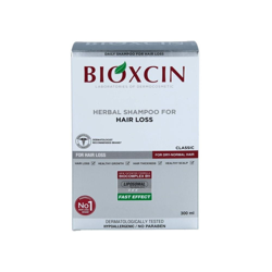 Bioxsine Shampooing Végétal Chute Cheveux secs /normaux características
