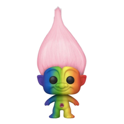 PINK TROLL RAINBOW / GOOD LUCK TROLLS / FIGURINE FUNKO POP / EXCLUSIVE WONDERCON 2020 características