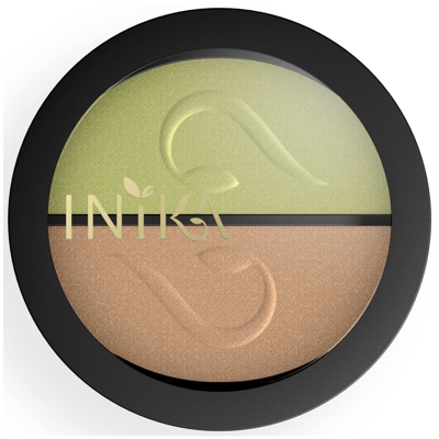 INIKA Pressed Mineral Eyeshadow Duo - Khaki Desert