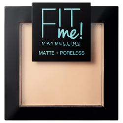 Poudre Ton sur Ton Matifiante Matte + Poreless Fit Me! Maybelline (différentes teintes disponibles) - 110 Porcelain características