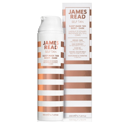 Masque corporel James Read Sleep Tan Go Darker Body (200ml)