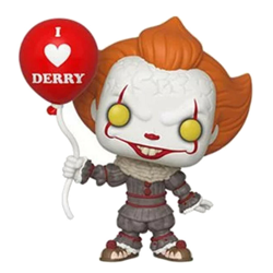 PENNYWISE AVEC BALLON DERRY / IT / FIGURINE FUNKO POP características
