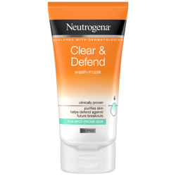 Neutrogena Clear and Defend 2 in 1 Wash Mask 150ml características