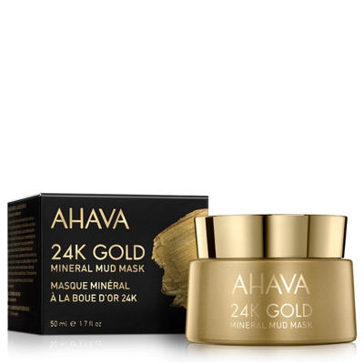 AHAVA 24K Gold Mineral Mud Mask 50ml