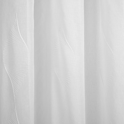 Tissu voile brodé spirales características