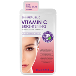 Masque facial éclaircissant à la vitamine C de Skin Republic 25 ml características