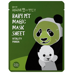Masque-Tissu Bébés Animaux Magiques Baby Pet Magic Holika Holika (Panda) en oferta