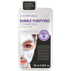 Masque Visage Bulles Purifiantes + Charbon Skin Republic en oferta