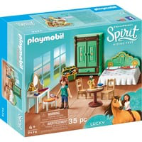 Chambre de Lucky, Jouets de construction características