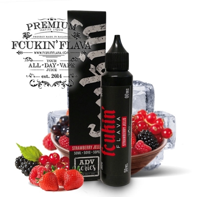 E liquide Strawberry Jello-50ml- Fcukin Flava