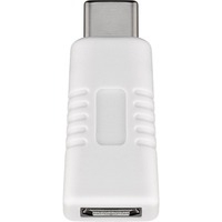 71398 changeur de genre de câble USB-C micro USB 2.0 Blanc, Adaptateur
