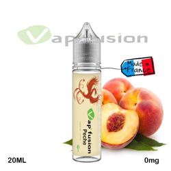 E liquide  Pêche 20ml + booster nicotine -  Vapfusion precio