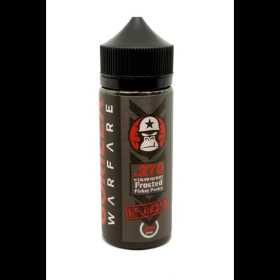 E liquide Gorilla Warfare .270 strawberry frosted 120ml