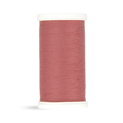 Bobine fil 100 m 100% polyester vieux rose foncé