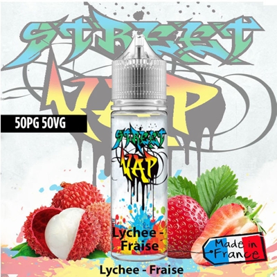 E liquide Lychee Fraise - 50ml - Street Vap