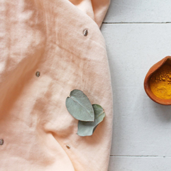 Double gaze de coton Stardust Powder - Atelier Brunette características