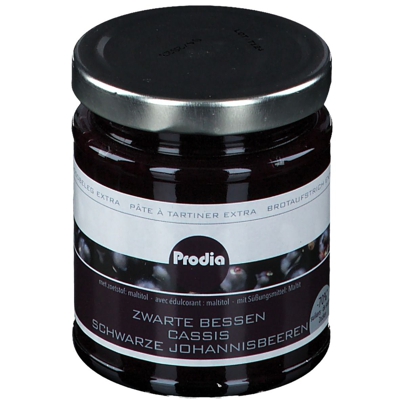 Prodia Pâte à tartiner Cassis sans sucres ajoutés