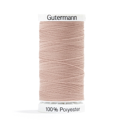Bobine de fil polyester Gütermann - Beige - Marron