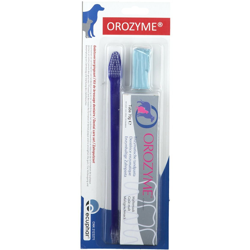 Orozyme kit de brossage dentaire chien et chat en oferta