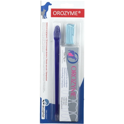 Orozyme kit de brossage dentaire chien et chat