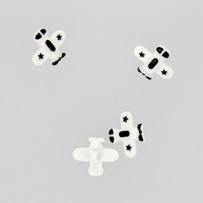Boutons forme avion 18mm
