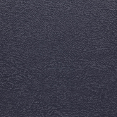Simili cuir uni Karia bleu marine