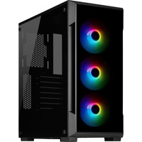iCUE 220T RGB Midi Tower Noir, Châssis mini-tour en oferta